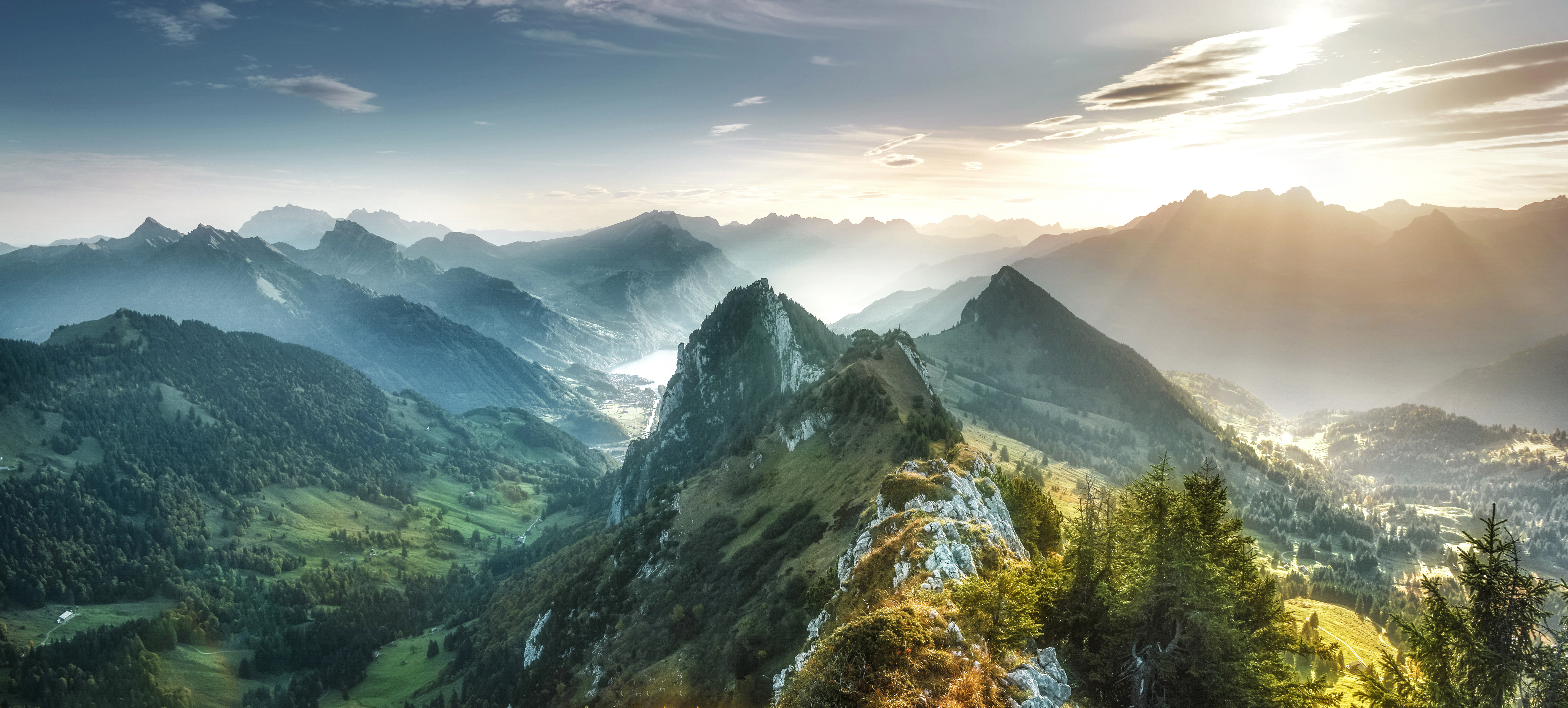 Lark Mental Health Mountain Scene